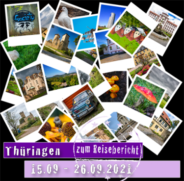 Reisebericht Thüringen Sepetmber 2021